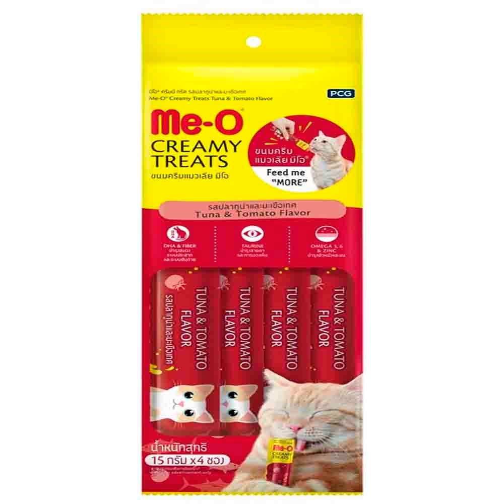 Meo Ton Balıklı Domatesli Krema Kedi Ödülü Kedi Çorbası 4x15 gr 8850477020511 Amazon Pet Center