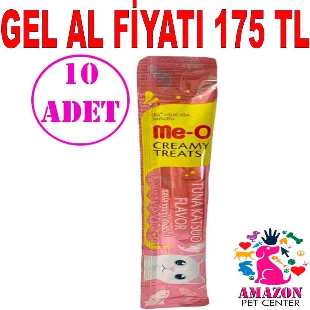 Meo Ton Balıklı ve Katsuo Balıklı Likit Kedi Ödülü Tekli 15 Gr 10 AD 20477004 Amazon Pet Center