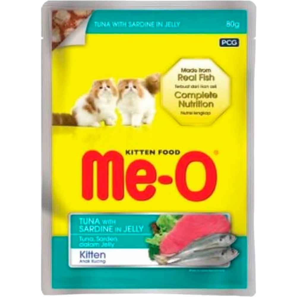 Meo Yavru Kedi Konservesi Ton Balık Sardalya 80gr 8850477017221 ME-O Yetişkin Kedi Konserve Mamaları Amazon Pet Center