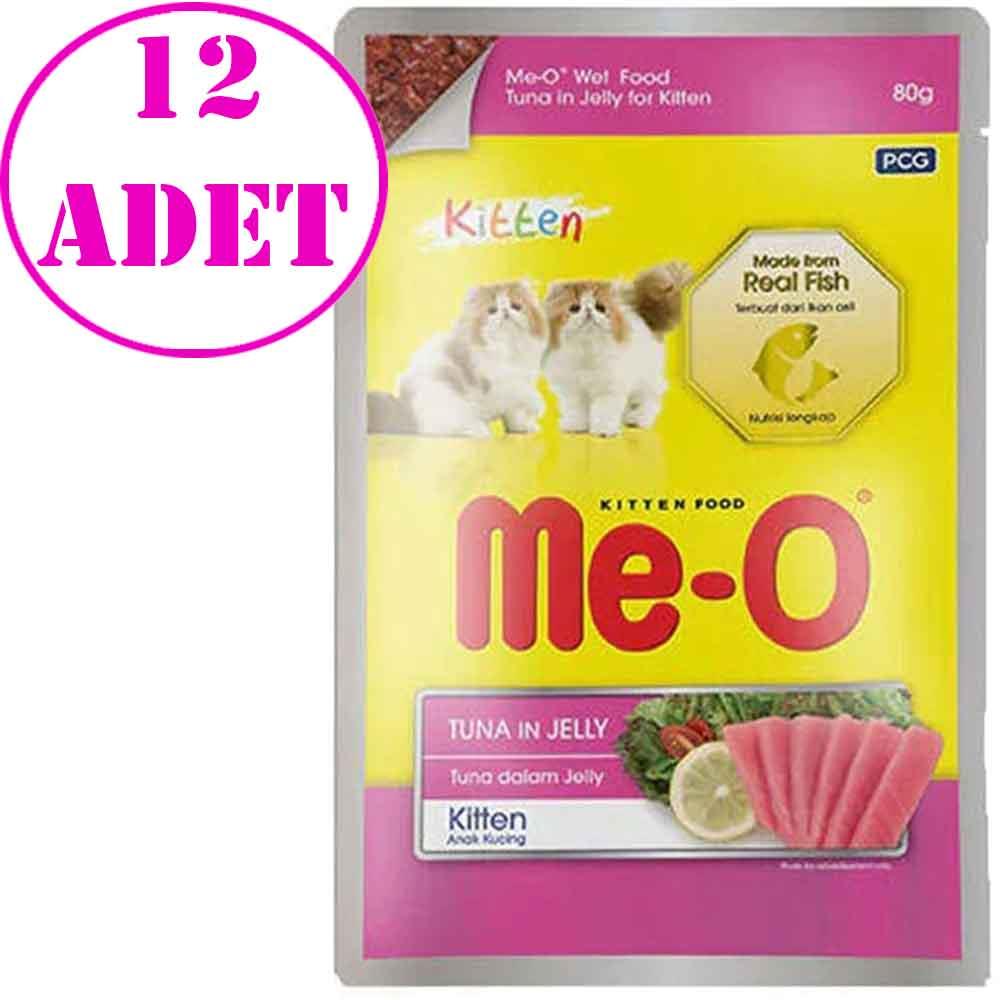 Meo Yavru Kedi Konservesi Ton Balıklı 80 Gr 12 AD 20756000 Amazon Pet Center