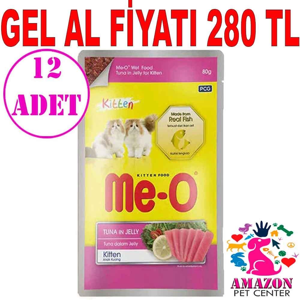 Meo Yavru Kedi Konservesi Ton Balıklı 80 Gr 12 AD 20757007 Amazon Pet Center