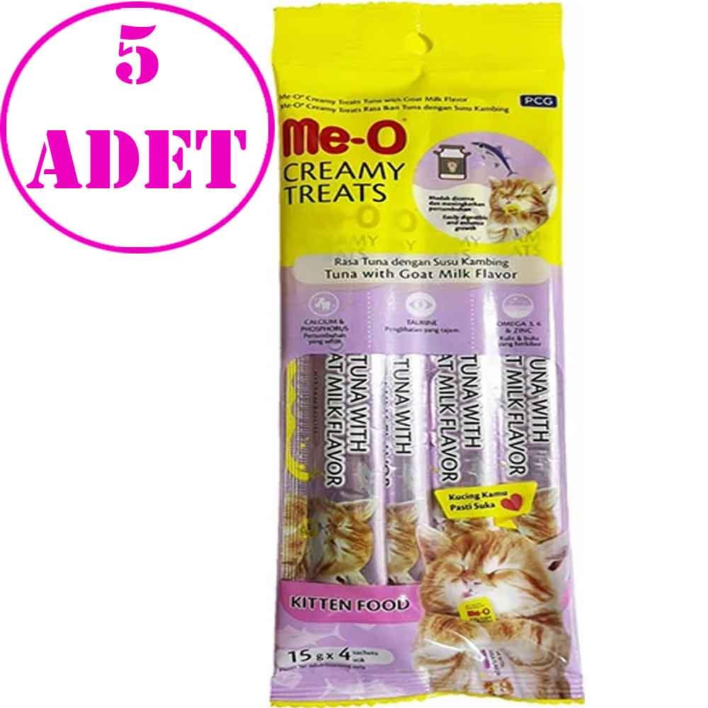 Meo Yavru Kedi Ödülü Krema Ton Balıklı ve Keçi Sütlü 4x15 gr 5 AD 20895006 Amazon Pet Center
