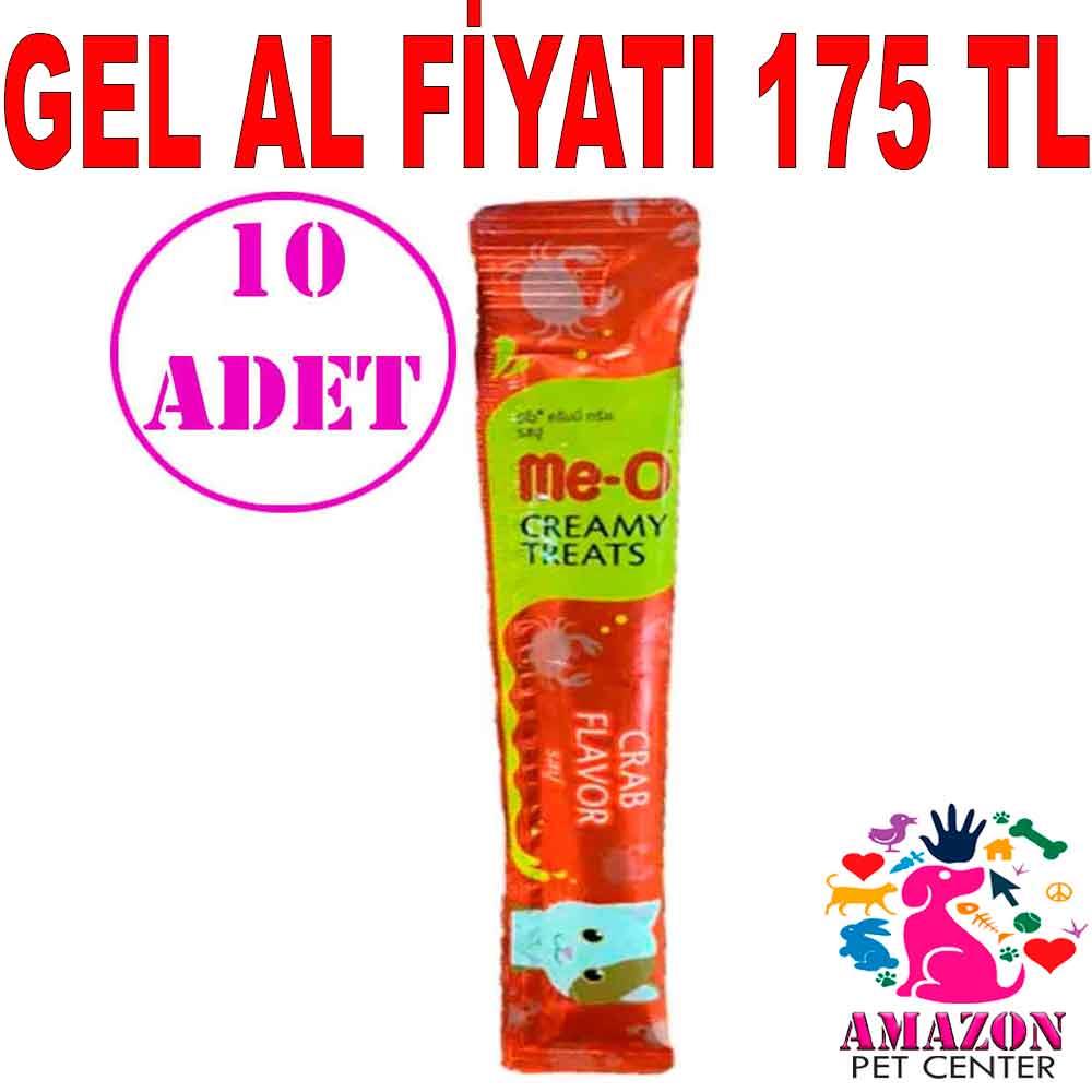 MeO Yengeçli Kedi Likit Ödül Tekli 15 Gr 10 AD 20471002 Amazon Pet Center