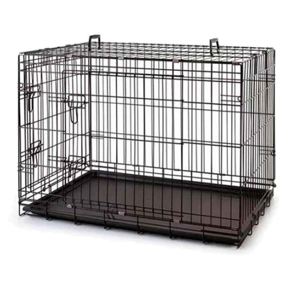 Metal Köpek Kafesi 91x56x66 Cm Siyah 19135007 Amazon Pet Center