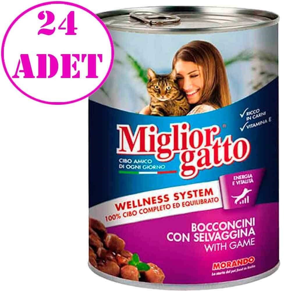 Miglior Gatto Kedi Konservesi Av Hayvanlı 405 gr 24 Adet 32108842 Miglior Gatto Koli Kedi Konserve Mamaları Amazon Pet Center