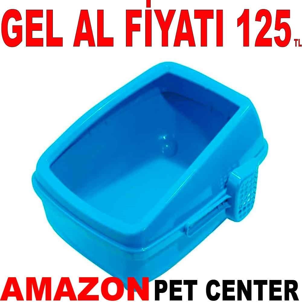 Mio Açık Kedi Tuvaleti Mavi 18427004 Amazon Pet Center
