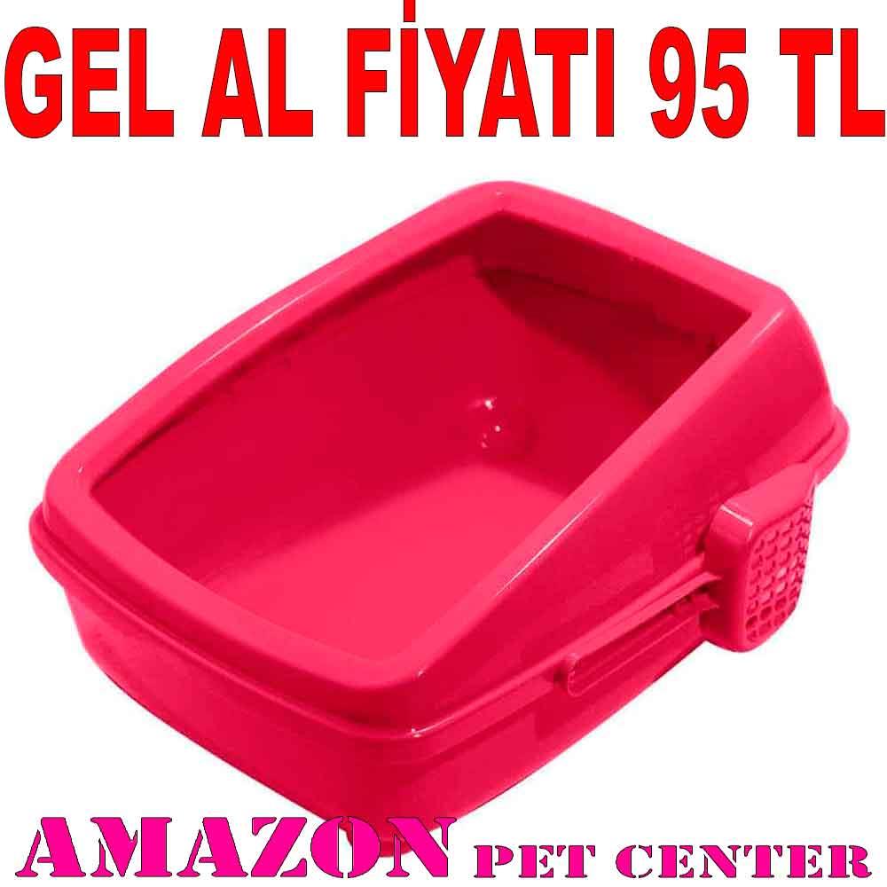 Mio Açık Kedi Tuvaleti Pembe 18431001 Amazon Pet Center