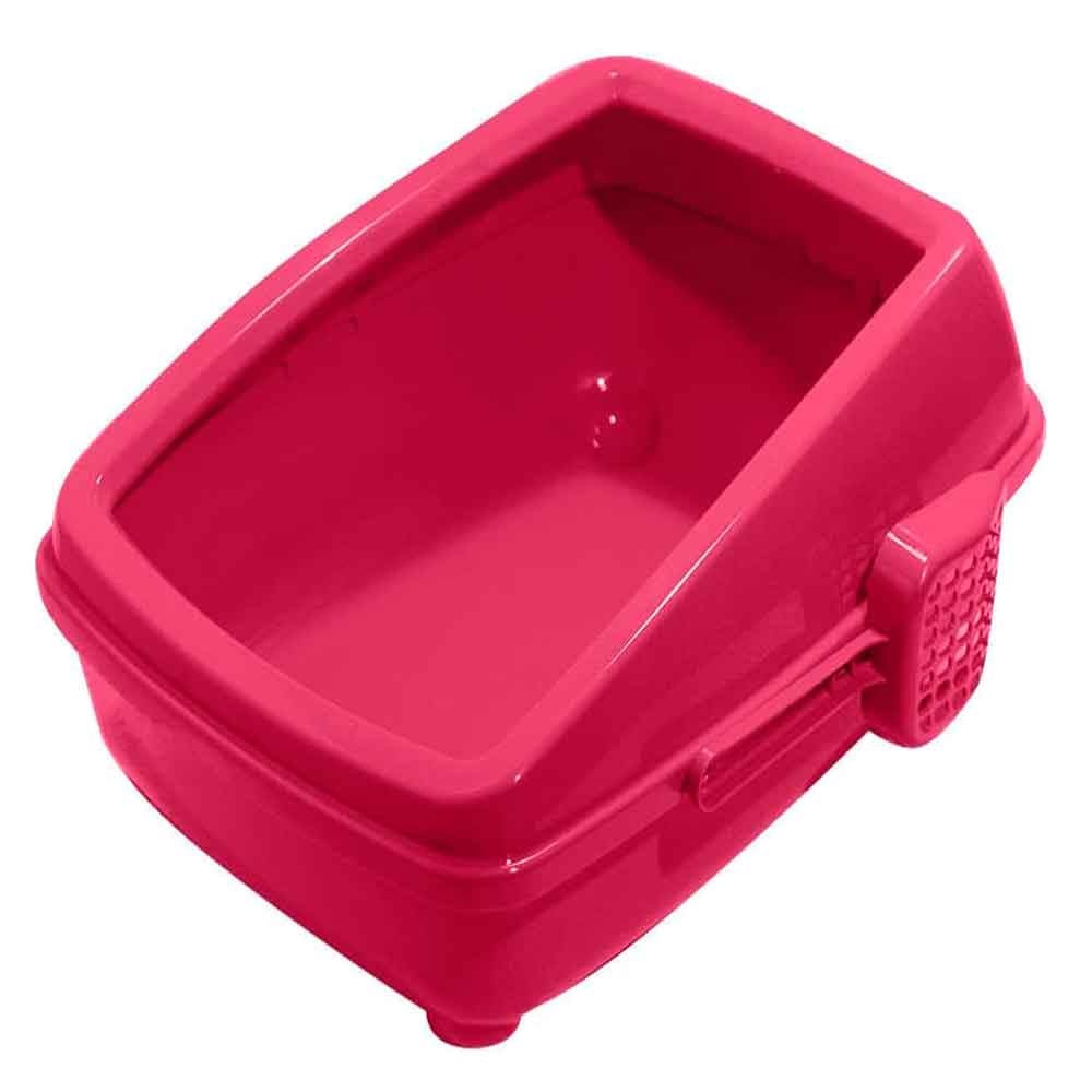 Mio Açık Kedi Tuvaleti Pembe 32134452 Amazon Pet Center