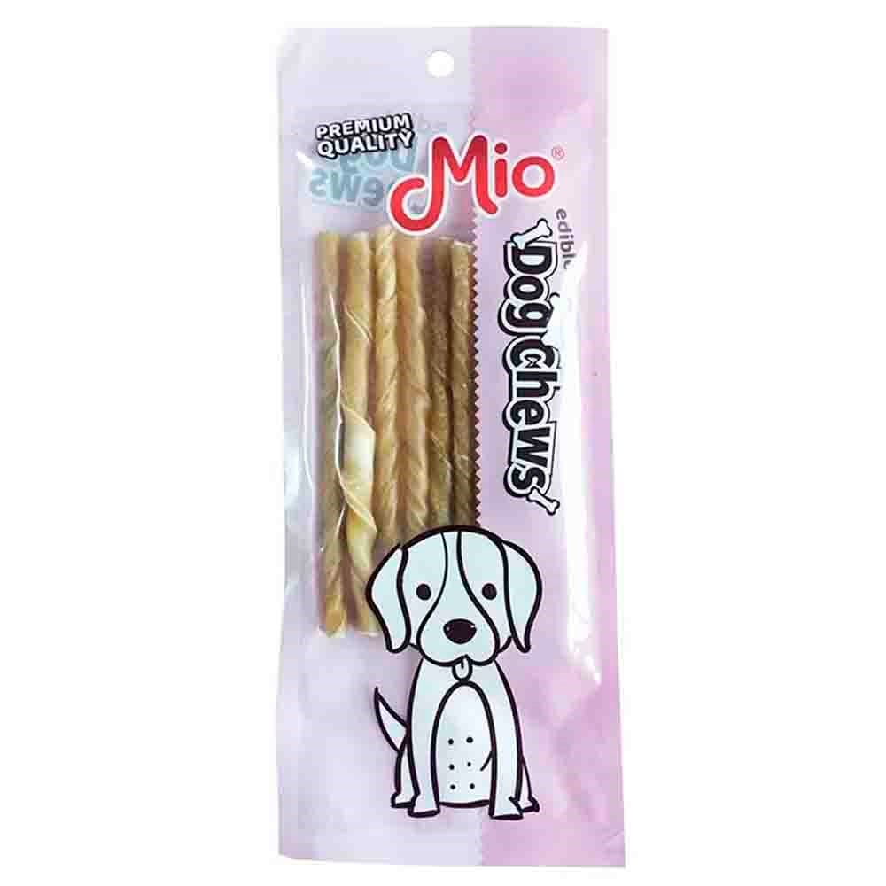 Mio Deri Burgu Çubuk Köpek Ödülü Çiğneme Kemiği 12 Cm x 10 Adet 8680067142466 Amazon Pet Center