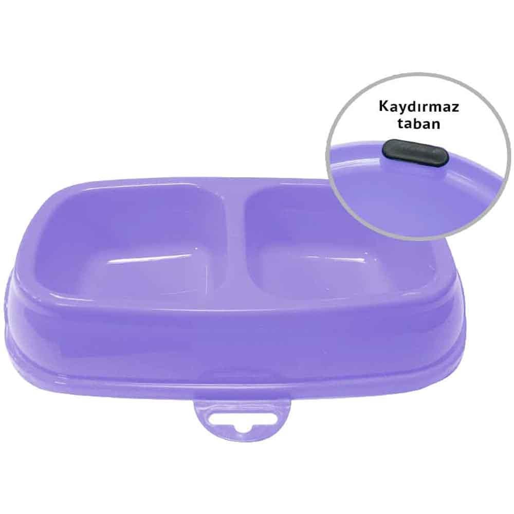 Mio İkili Plastik Kedi Mama Ve Su Kabı 2x250 ml 8680067147522 Amazon Pet Center