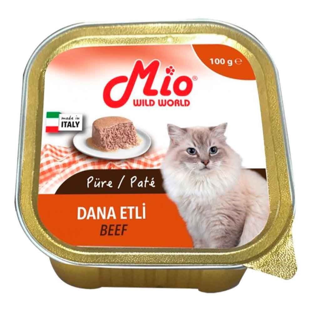 Mio Kedi Konservesi Dana Etli Püre 100 Gr 8680067146112 Amazon Pet Center
