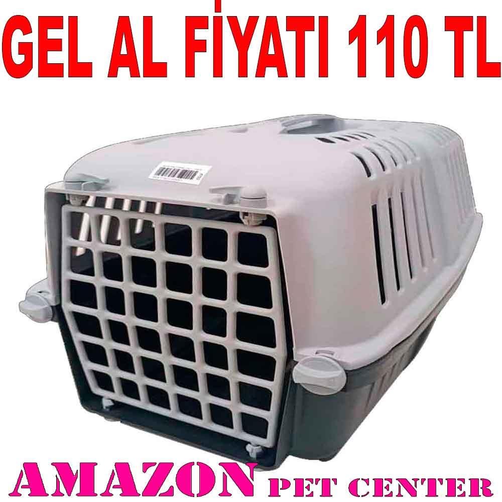 Mio Kedi Köpek Taşıma Kabı Gri M 18437003 Amazon Pet Center