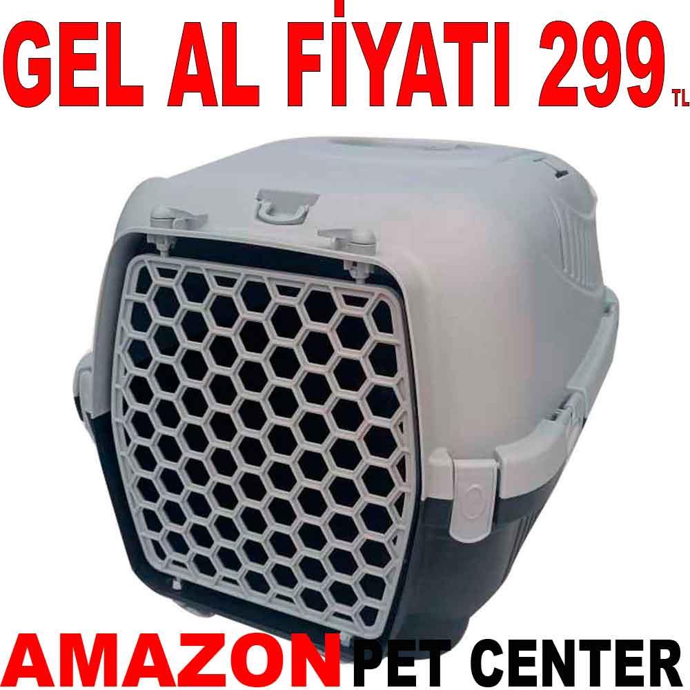 Mio Kedi Köpek Taşıma Kabı Gri Orta Boy 18432008 Amazon Pet Center