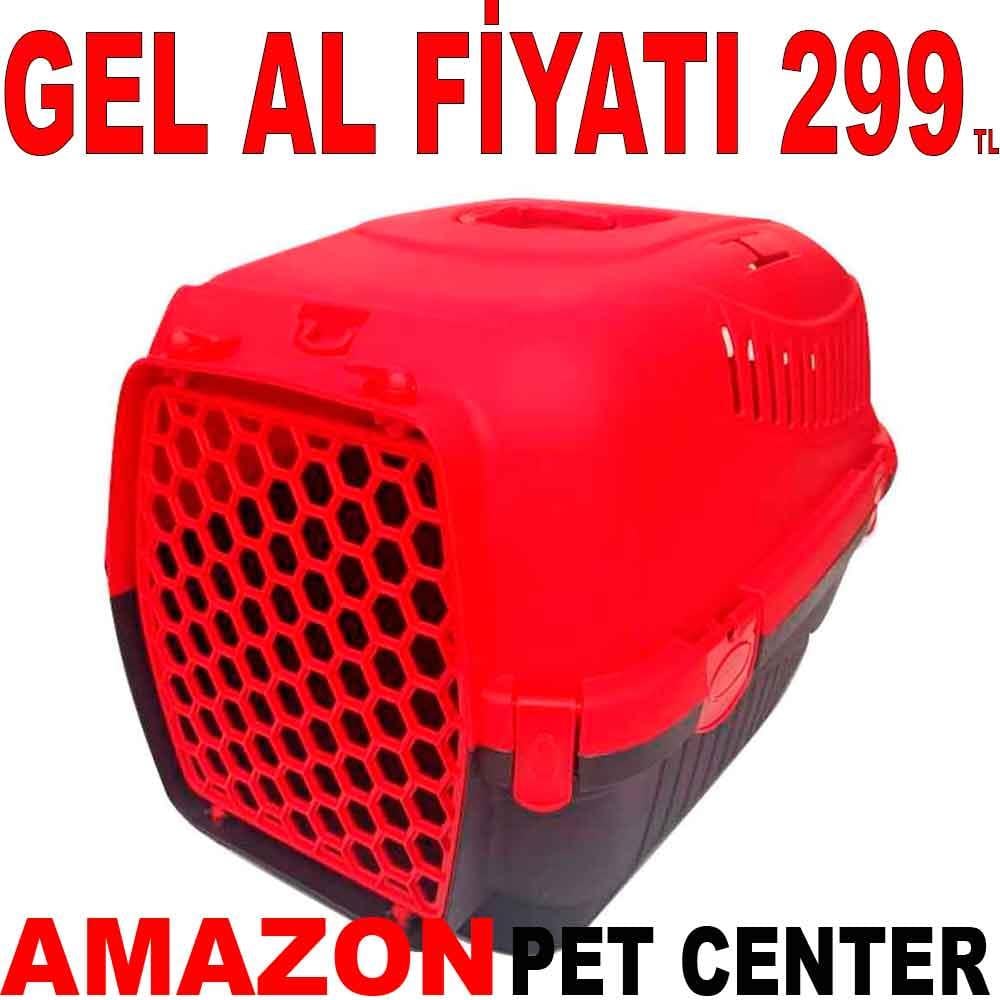 Mio Kedi Köpek Taşıma Kabı Kırmızı Orta Boy 18434002 Amazon Pet Center