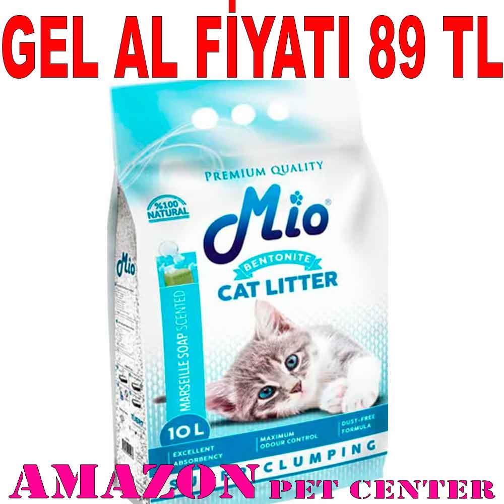 Mio Kedi Kumu Marsilya Sabunu Kokulu İnce Taneli 10 Lt 19390000 Amazon Pet Center