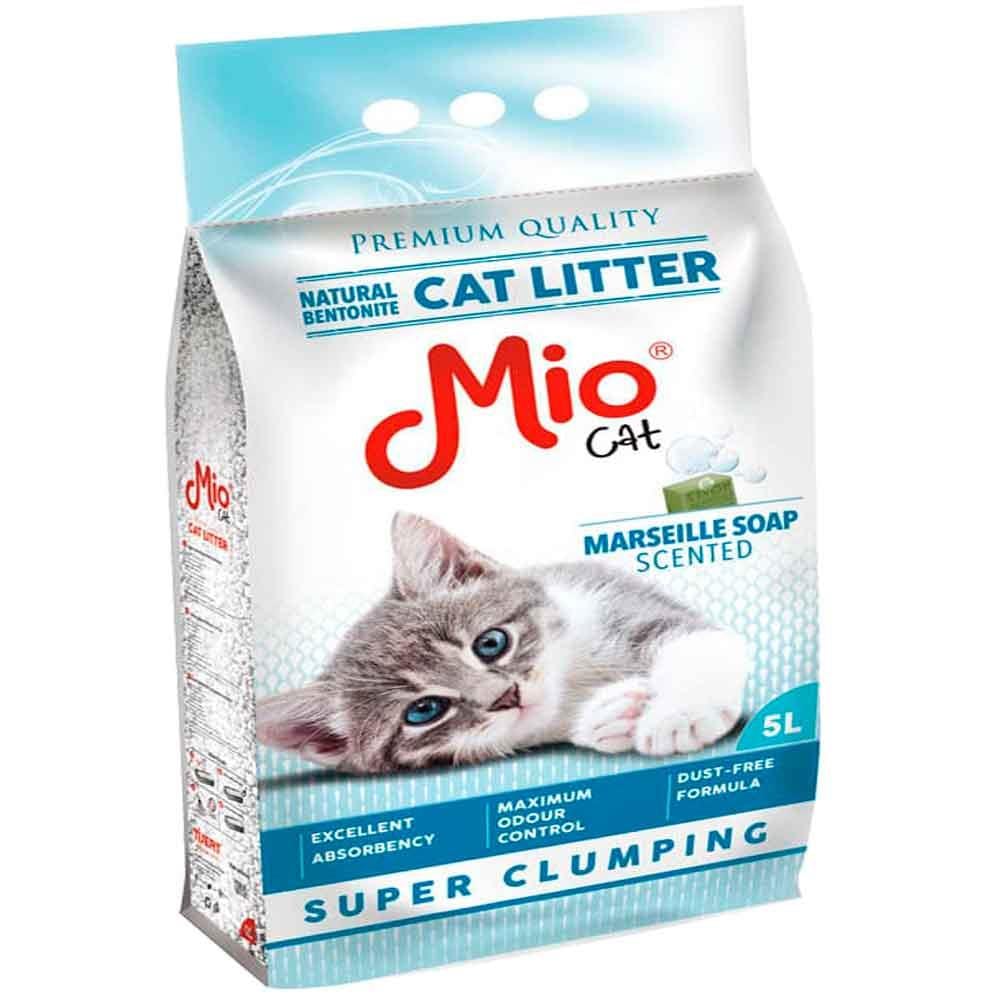 Mio Kedi Kumu Marsilya Sabunu Kokulu İnce Taneli 5 Lt 8680067145238 Amazon Pet Center