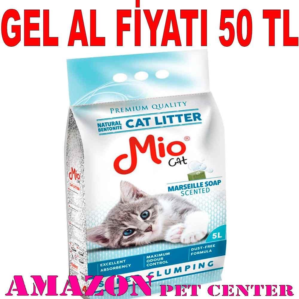Mio Kedi Kumu Marsilya Sabunu Kokulu KALIN Taneli 5 Lt 19385006 Amazon Pet Center