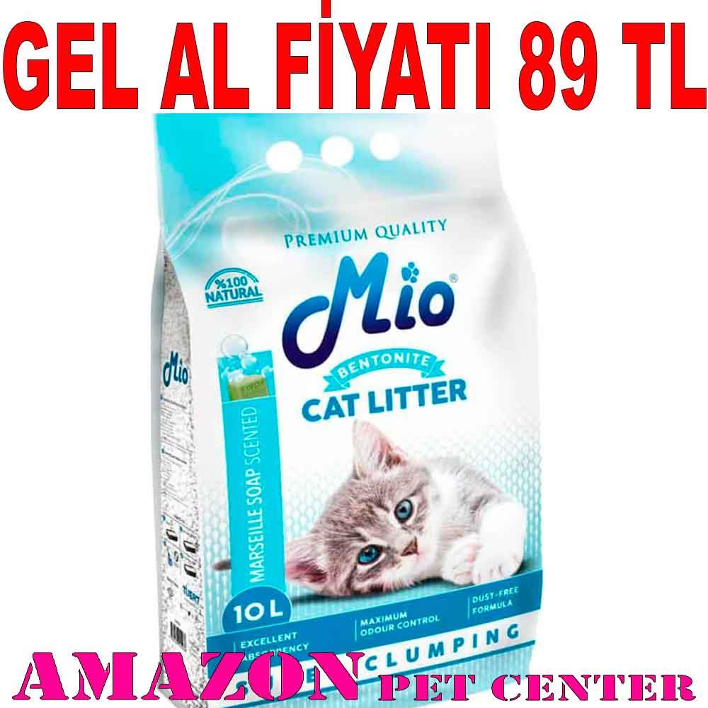 Mio Kedi Kumu Marsilya Sabunu Kokulu KALIN Taneli 10 Lt 19395005 Amazon Pet Center