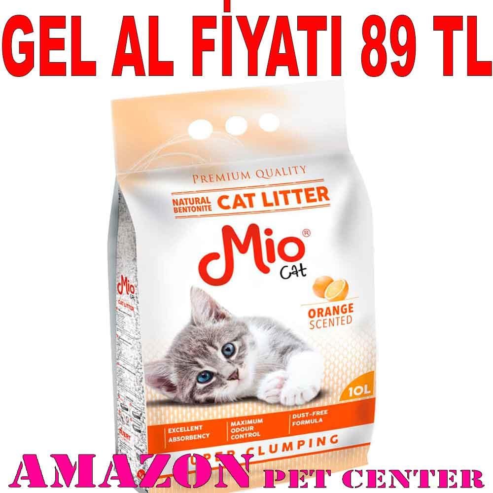 Mio Kedi Kumu Portakal Kokulu KALIN 10 Lt 19392004 Amazon Pet Center