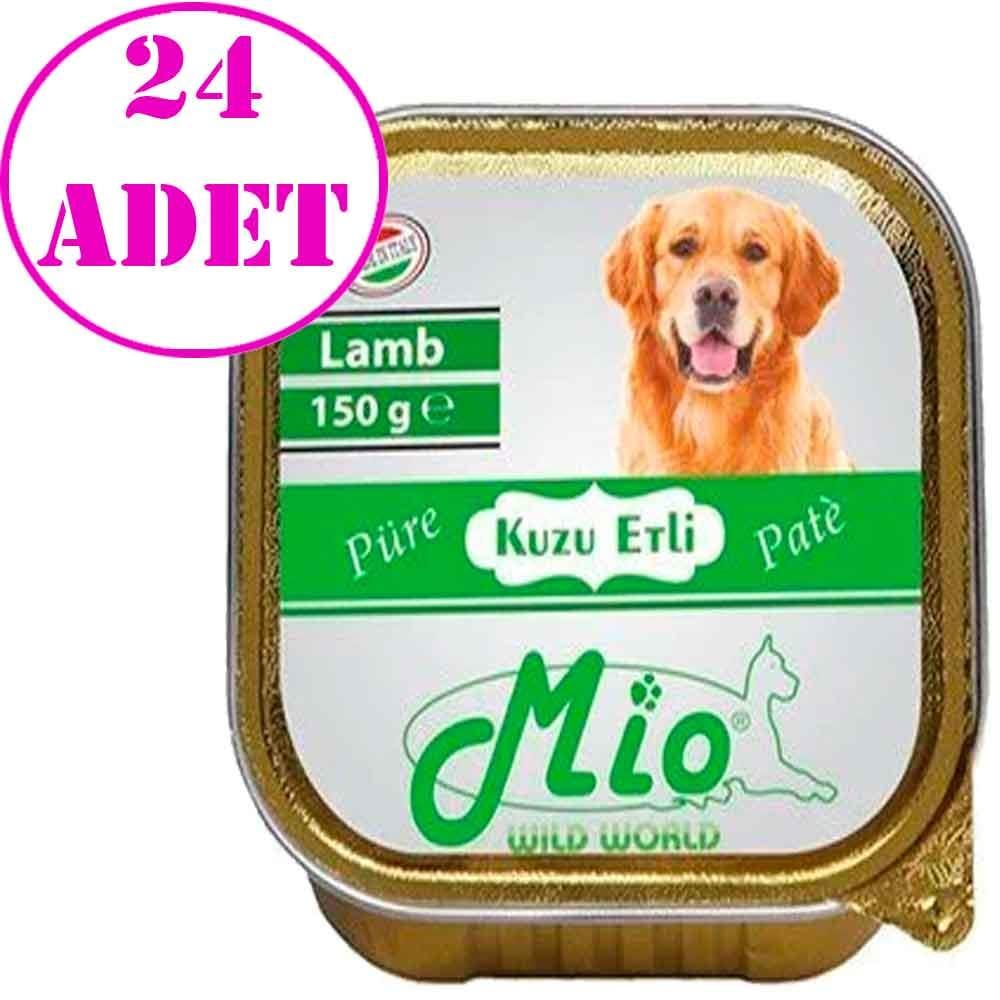 Mio Köpek Konservesi Kuzu Etli Püre 150 Gr 24 AD 32115550 Amazon Pet Center