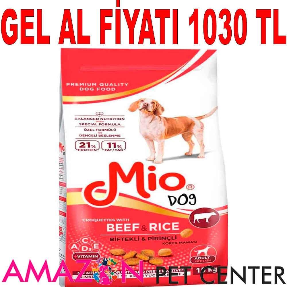 Mio Köpek Maması Biftekli 15 Kg 19397009 Amazon Pet Center