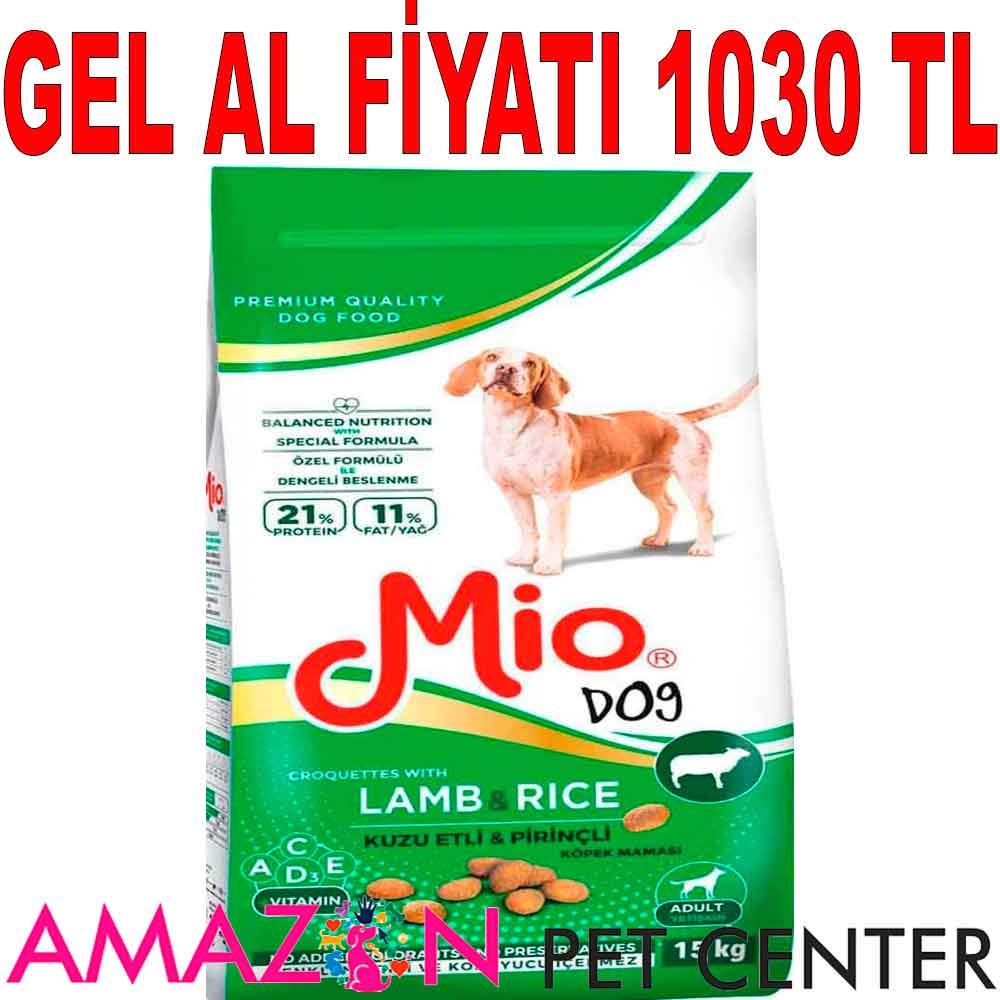 Mio Köpek Maması Kuzu Etli 15 Kg 19396002 Amazon Pet Center