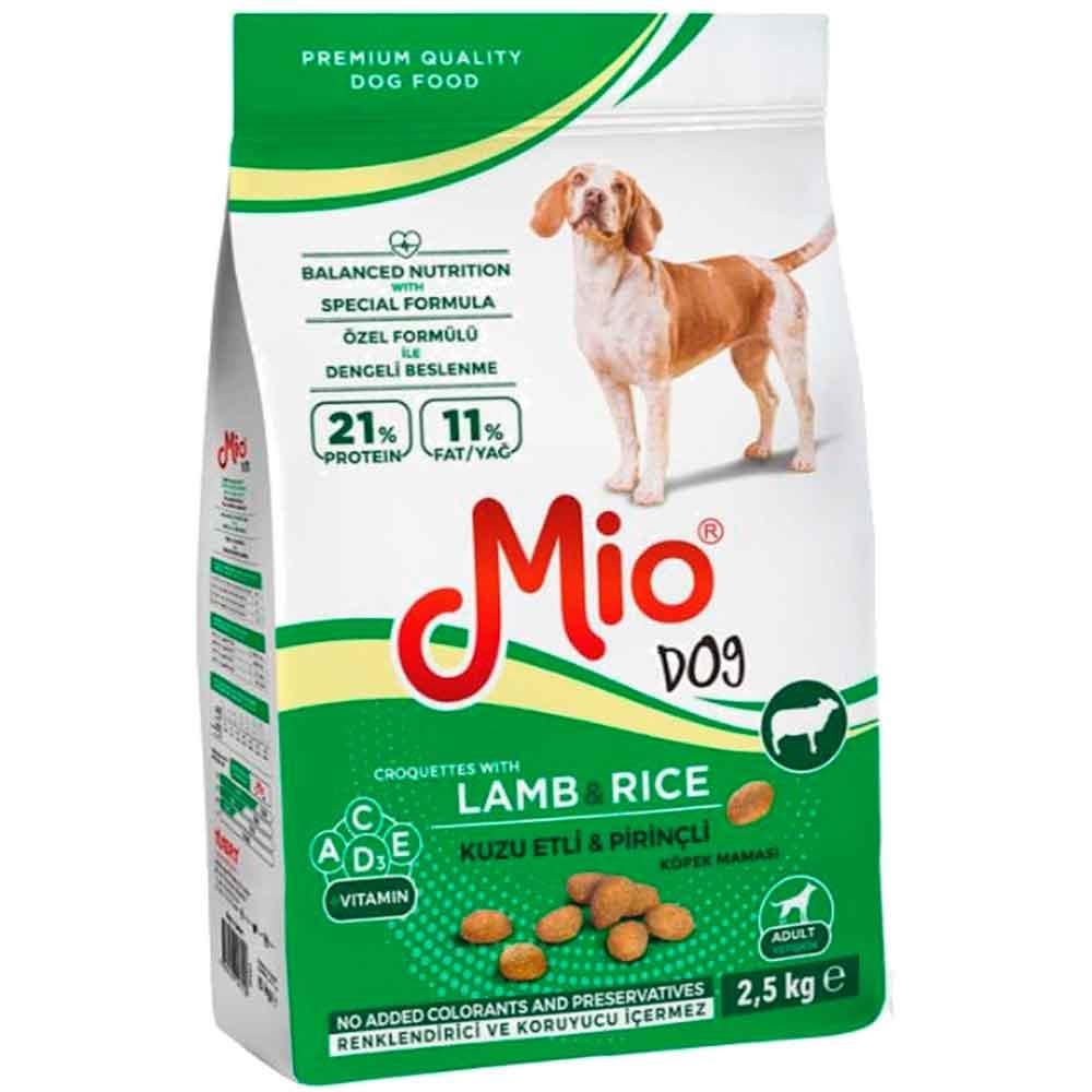 Mio Köpek Maması Kuzu Etli 2,5 Kg 8680067147188 Amazon Pet Center