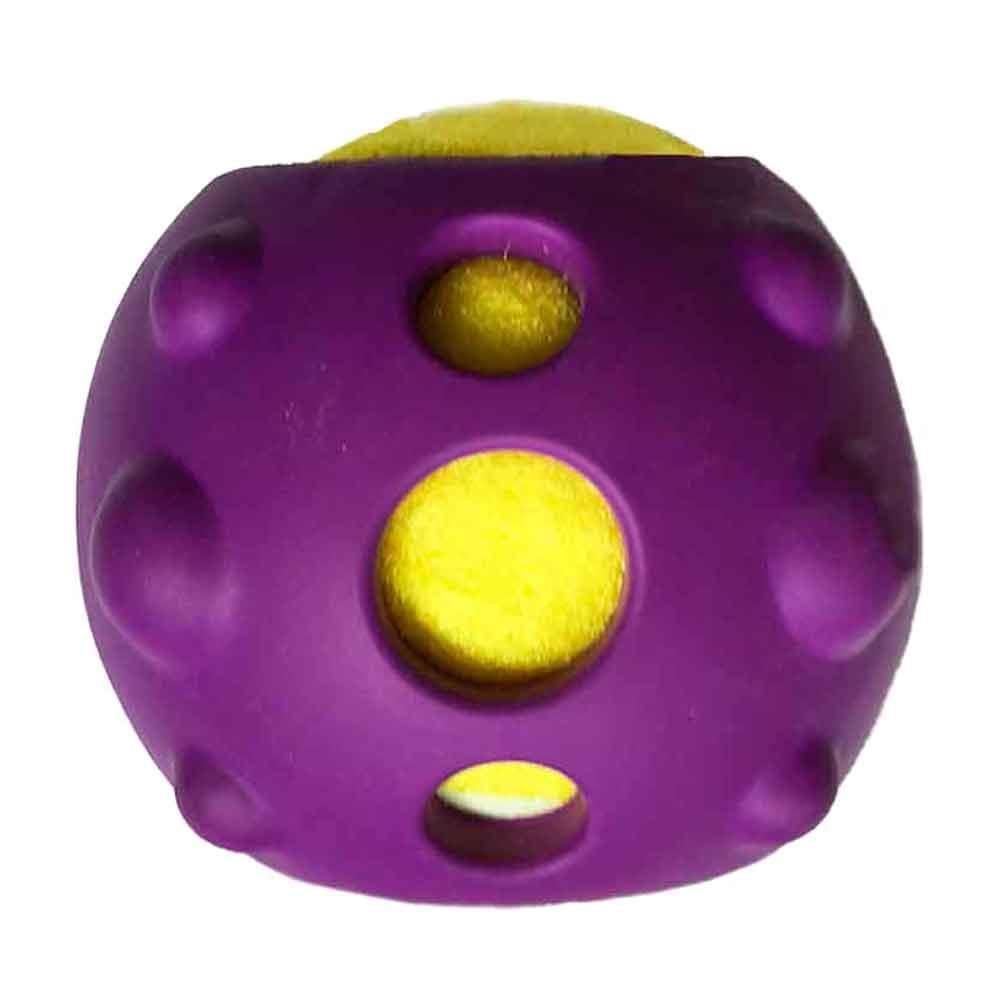 Mio Köpek Oyuncağı Kauçuk Kafesli Tenis Topu 8 cm 8680067144705 Amazon Pet Center