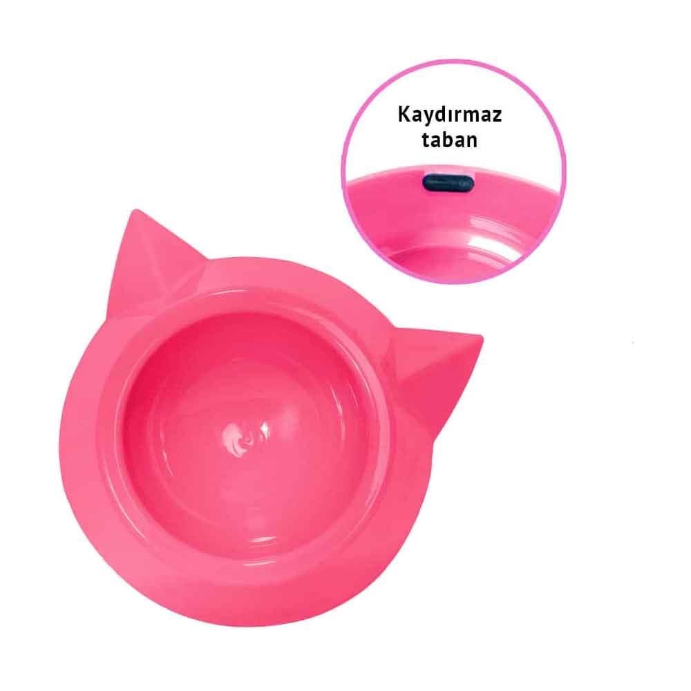 Mio Kulaklı Plastik Kedi Mama Kabı 200 ml 8680067147539 Amazon Pet Center