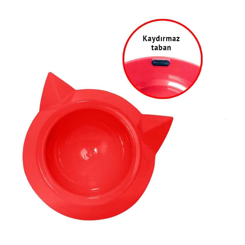 Mio Kulaklı Plastik Kedi Mama Kabı 200 ml 8680067147539 Amazon Pet Center