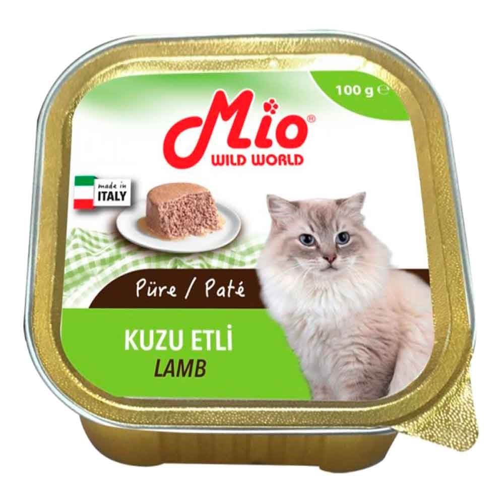 Mio Kuzu Etli Kedi Konservesi Püre 100 gr 8680067146129 Amazon Pet Center