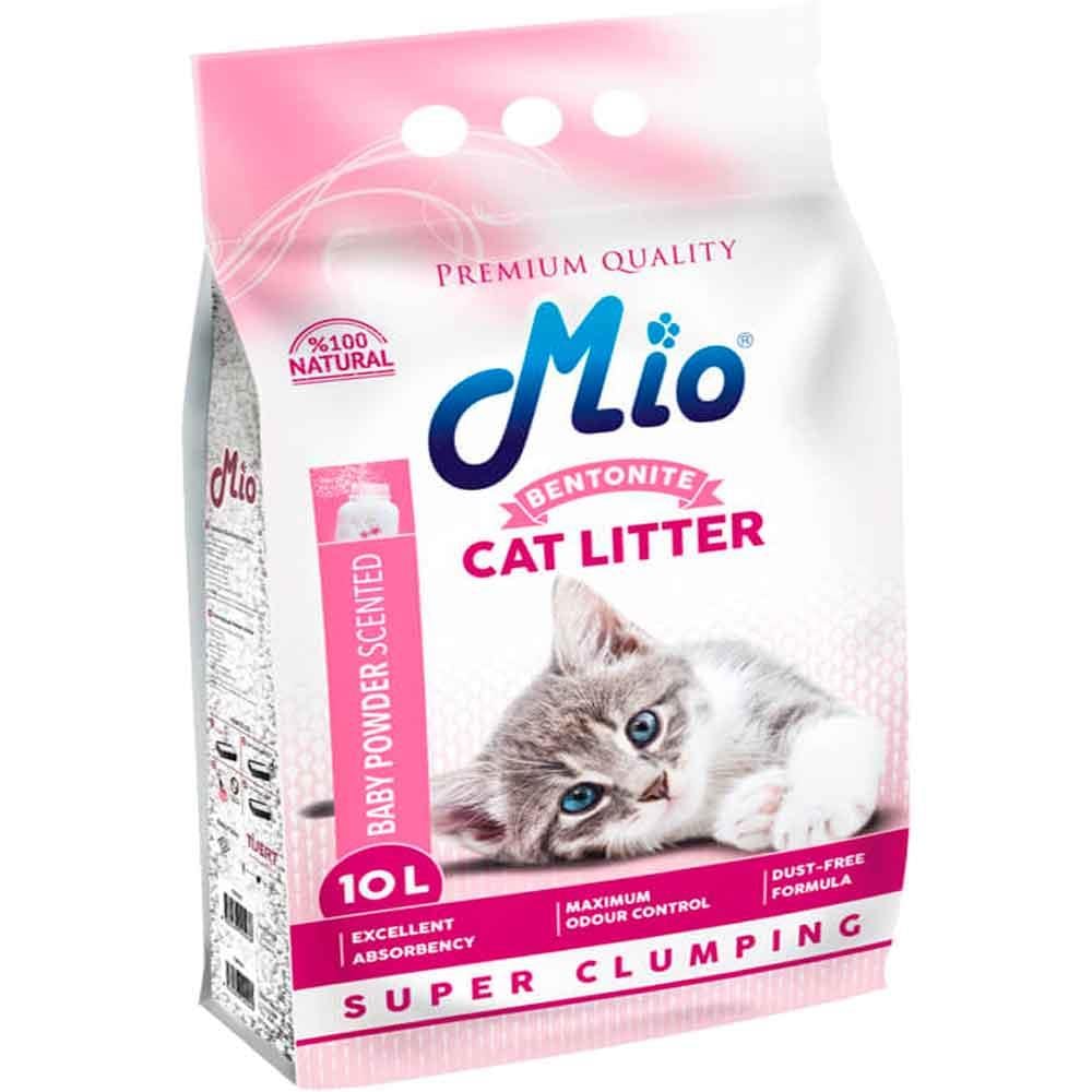 Mio Pudra Kokulu Topaklaşan Kedi Kumu İnce Taneli 10 Lt 8680067145030 Amazon Pet Center