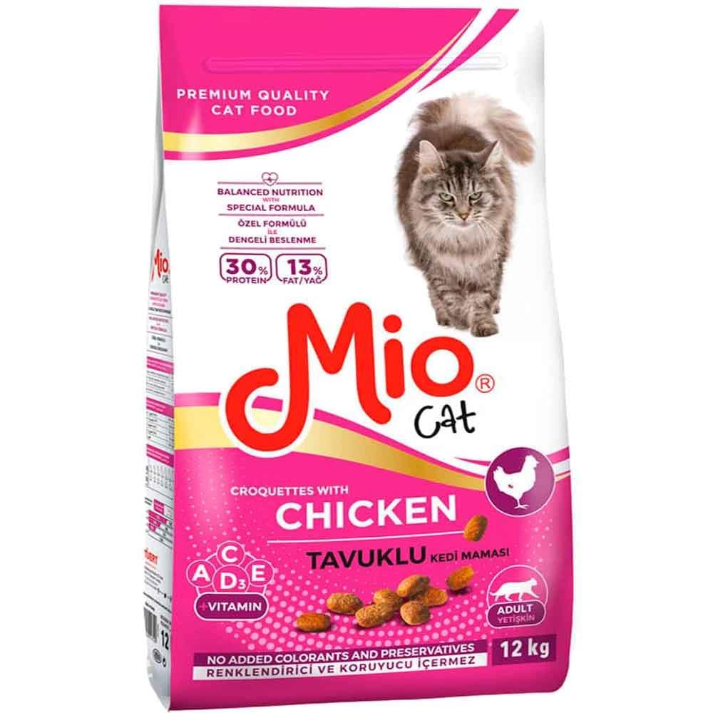 Mio Tavuklu Yetişkin Kedi Maması 12 Kg 8680067147225 Amazon Pet Center