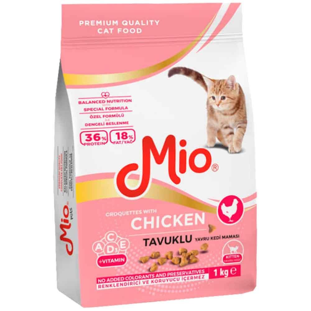 Mio Yavru Kedi Maması Tavuklu 1 Kg 8680067147294 Amazon Pet Center