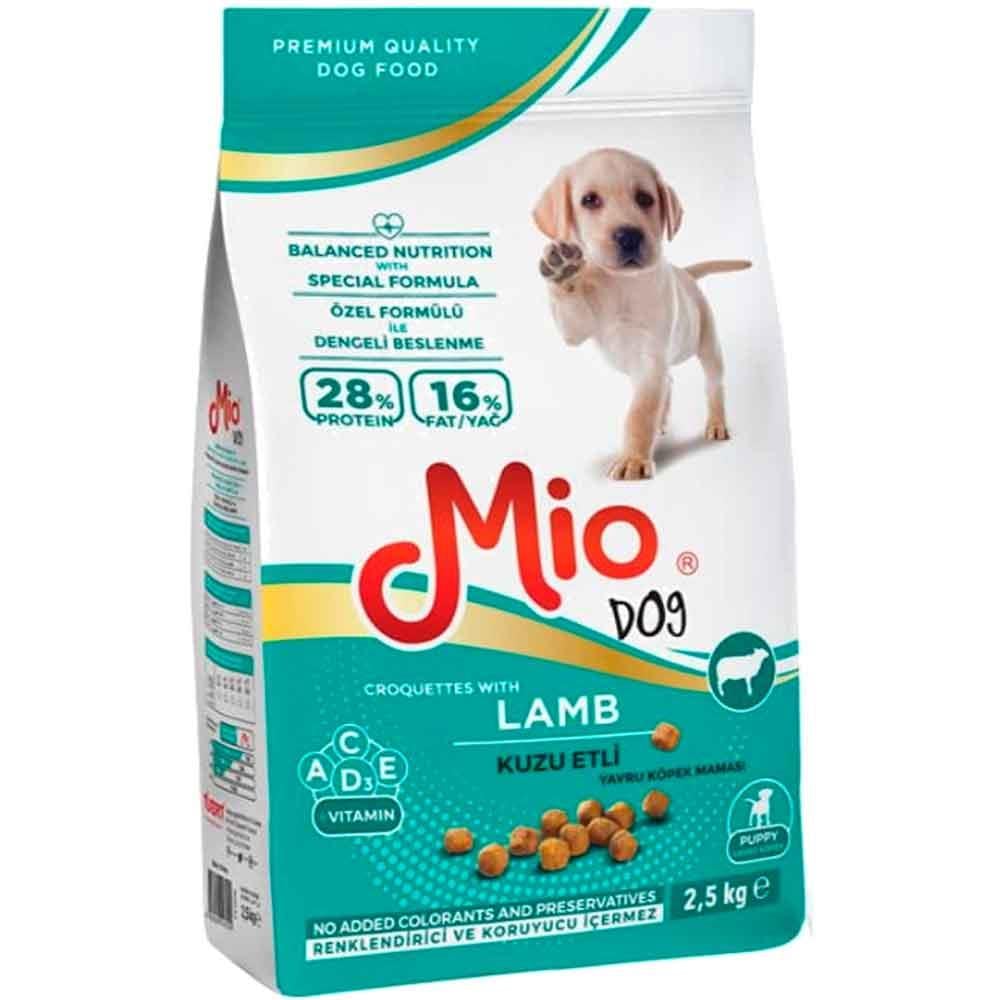 Mio Yavru Köpek Maması Kuzu Etli 2,5 Kg 8680067147201 Amazon Pet Center