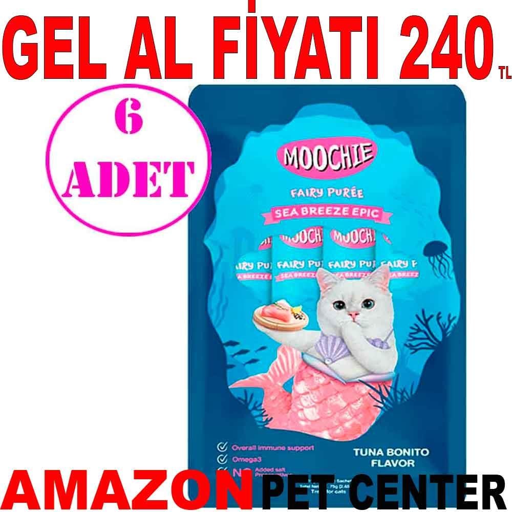 Moochie Sıvı Kedi Ödülü Ton Palamut 5x15 Gr 6 AD 22420008 Amazon Pet Center
