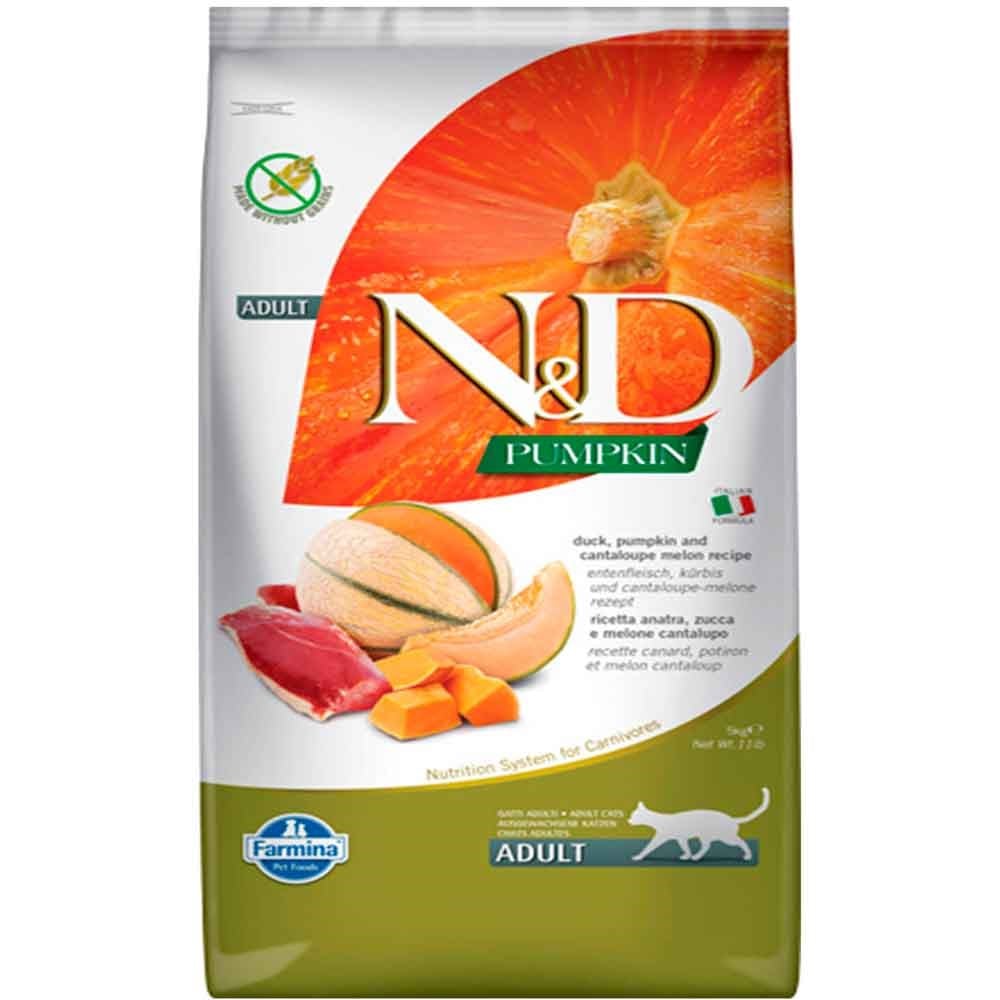 N D Kedi Maması Balkabaklı Ördek Ve Kavunlu 5 Kg 8010276036131 Amazon Pet Center