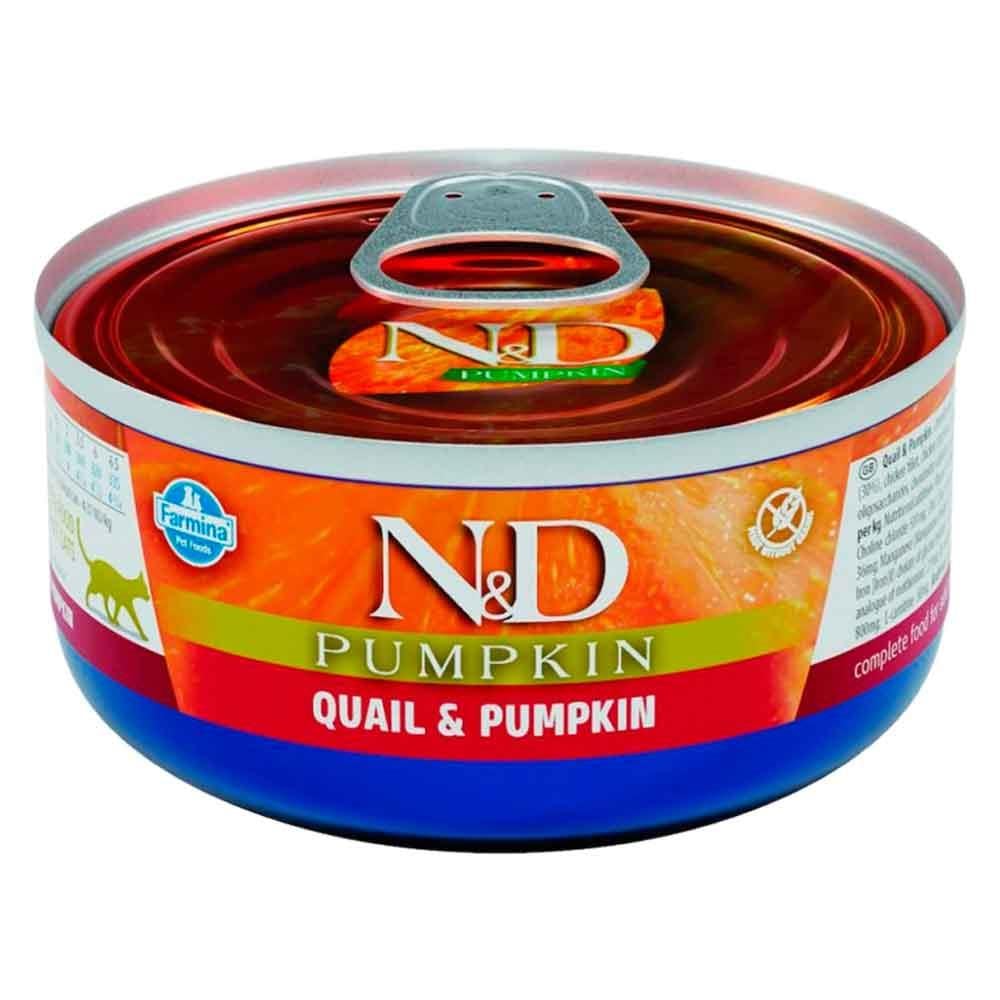 ND Balkabaklı Tahılsız Bıldırcın Etli Yetişkin Kedi Konservesi 80 Gr 8606014102116 Amazon Pet Center