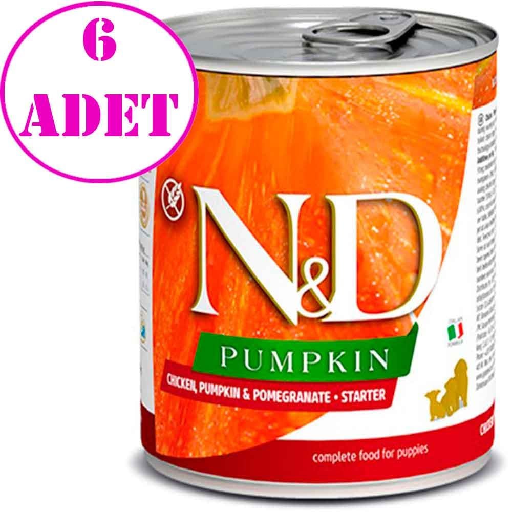 ND Balkabaklı Tahılsız Tavuklu Narlı Köpek Konservesi 285 Gr 6 AD 32136944 Amazon Pet Center