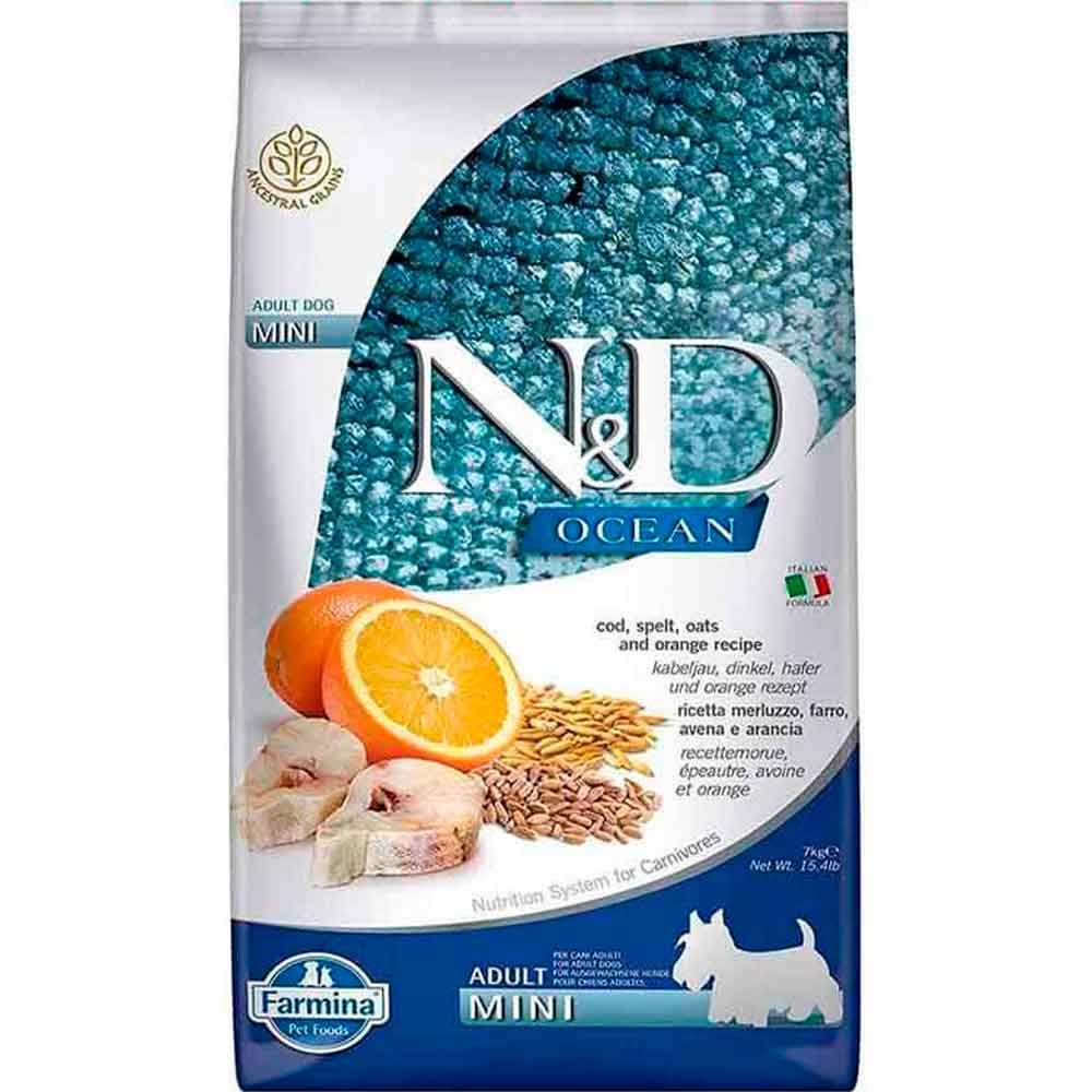ND Düşük Tahıllı Balıklı Küçük Irk Köpek Maması 7 kg 8010276036605 Amazon Pet Center