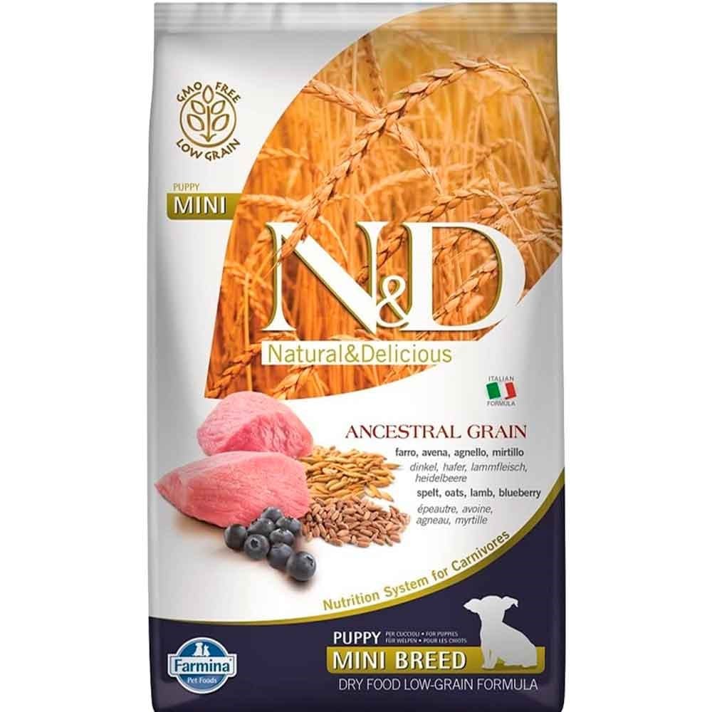 ND Düşük Tahıllı Küçük Irk Yavru Köpek Maması Kuzu Etli 7 kg 8010276035103 Amazon Pet Center