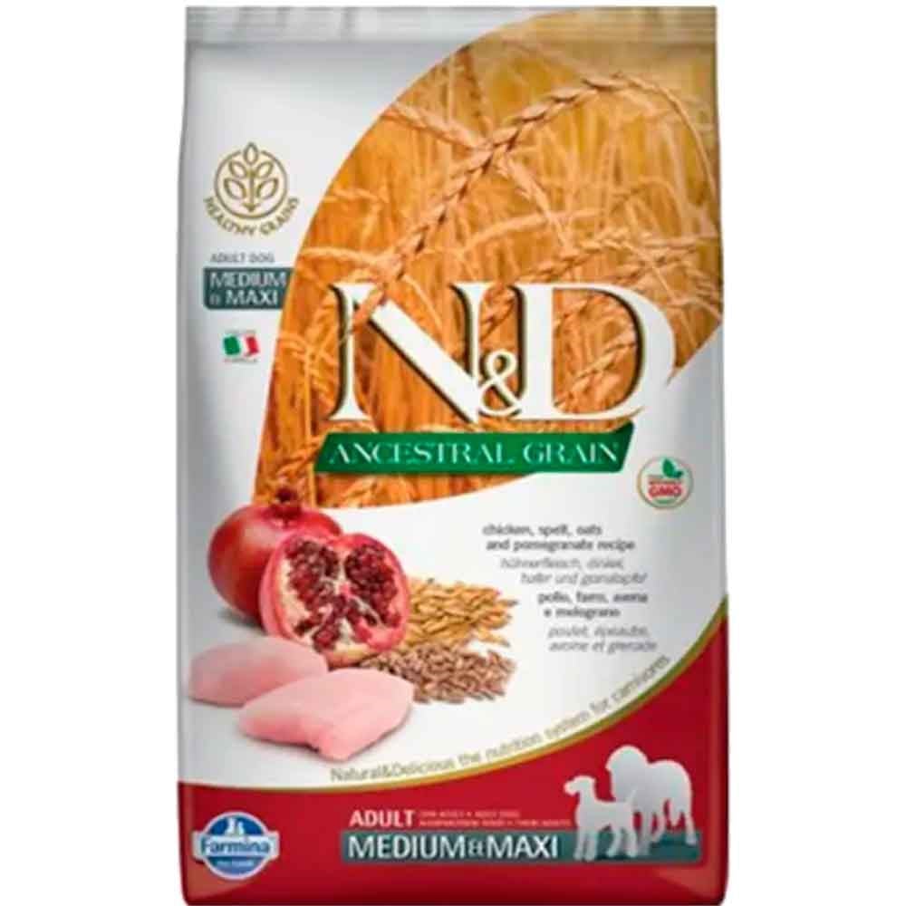 ND Düşük Tahıllı Tavuklu Narlı Yetişkin Köpek Maması 12 Kg 8010276036247 Amazon Pet Center