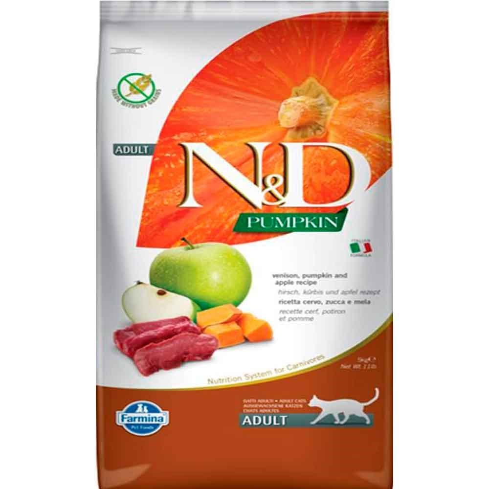 ND Kedi Maması Balkabaklı Geyik Etli Elmalı 5 Kg 8010276036148 Amazon Pet Center
