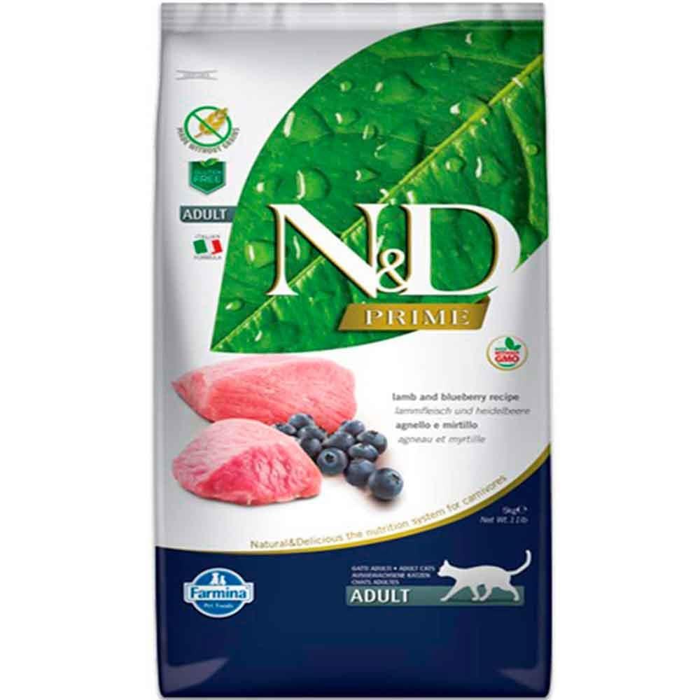 ND Kuzu Ve Yaban Mersinli Kedi Maması Tahılsız 10 kg 8010276024961 Amazon Pet Center
