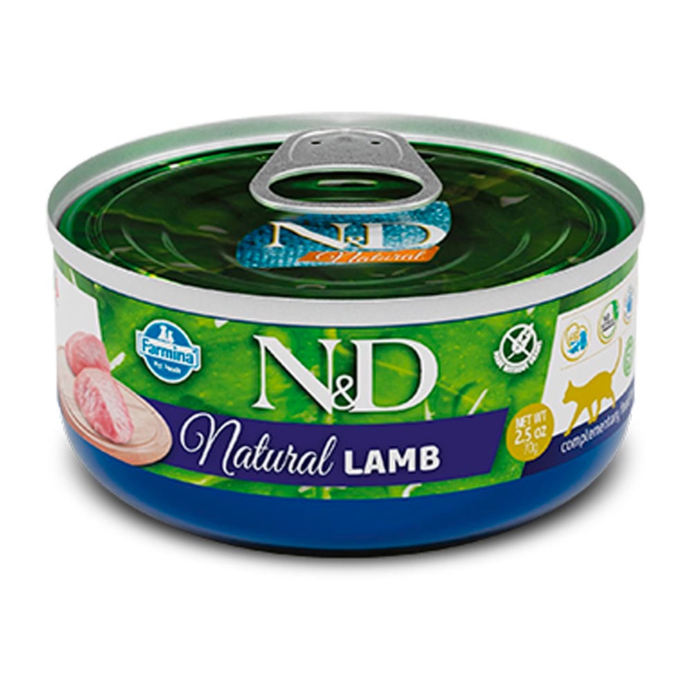 N&D Natural Kuzu Etli Yetişkin Kedi Konservesi 70 Gr 8606014106084 Amazon Pet Center
