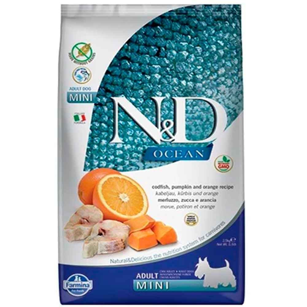 ND Ocean Balkabaklı Tahılsız Küçük Irk Köpek Maması 7 Kg 8010276036537 N&D Tahılsız Köpek Mamaları Amazon Pet Center