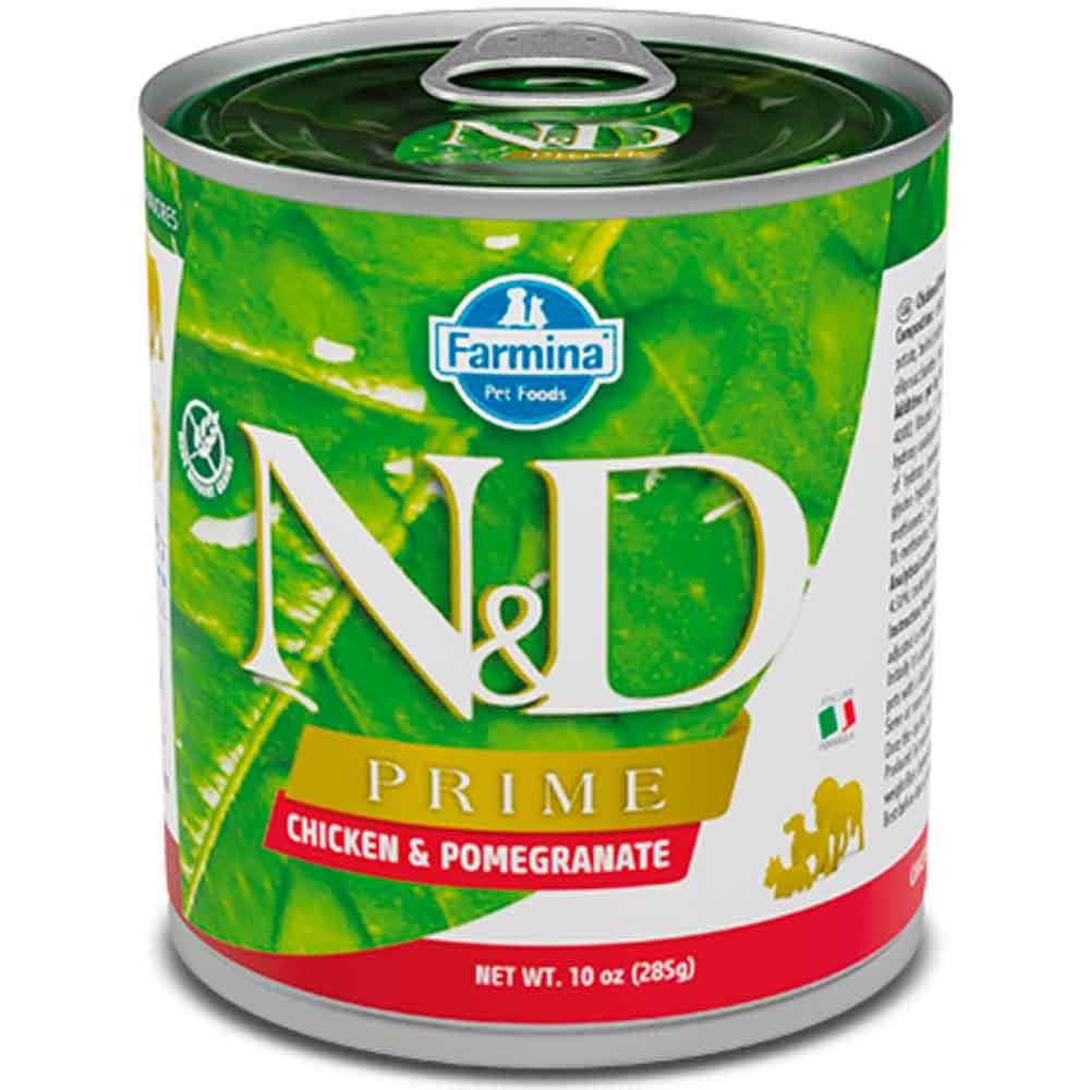 N&D Prime Tahılsız Tavuklu Narlı Yetişkin Köpek Konservesi 285 Gr 8606014102529 Amazon Pet Center