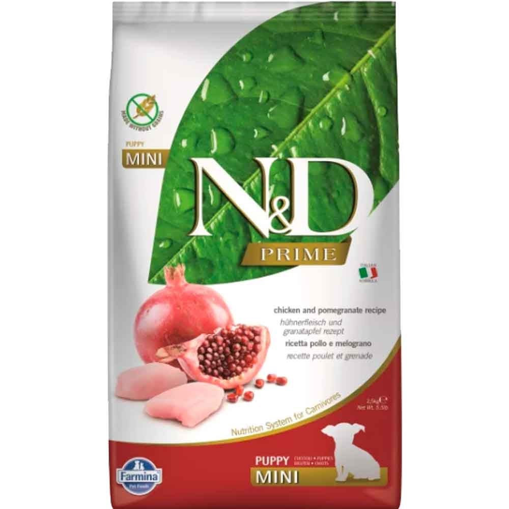 N&D Prime Tavuklu ve Narlı Küçük Irk Tahılsız Yavru Köpek Maması 7 kg 8010276040282 Amazon Pet Center