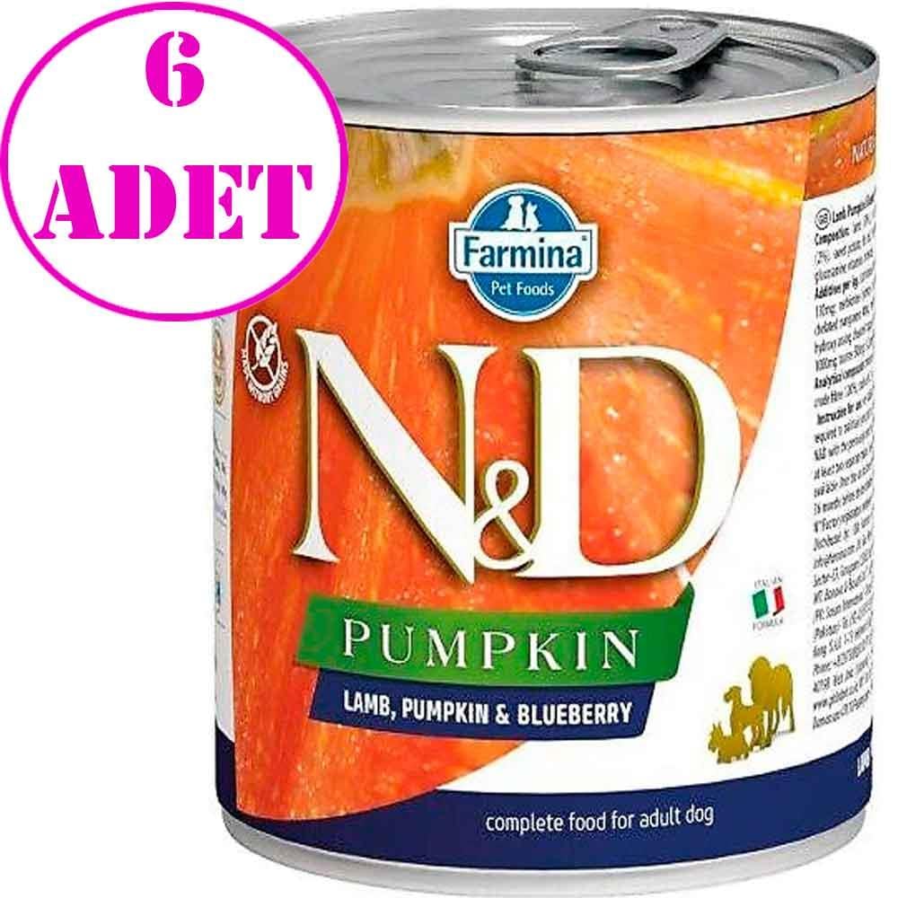 ND Pumpkin Balkabaklı Kuzulu Köpek Konservesi 285 Gr 6 AD 32136951 Amazon Pet Center