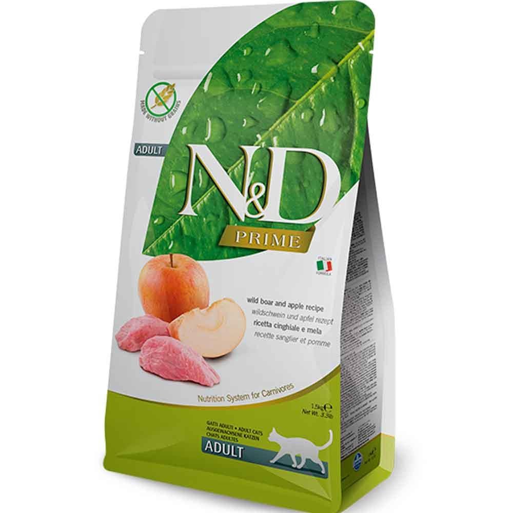 ND Tahılsız Domuzlu Elmalı Kedi Maması 300 GR 8010276021076 Amazon Pet Center